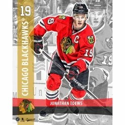 FRAMEWORTH CHICAGO BLACKHAWKS JONATHAN TOEWS 16X20 PLAQUE