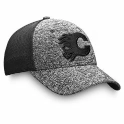CALGARY FLAMES FANATICS MEN'S AUTHENTIC PRO BLACK ICE TRAVEL STRETCH MESH HAT -Jersey shop 200814 3