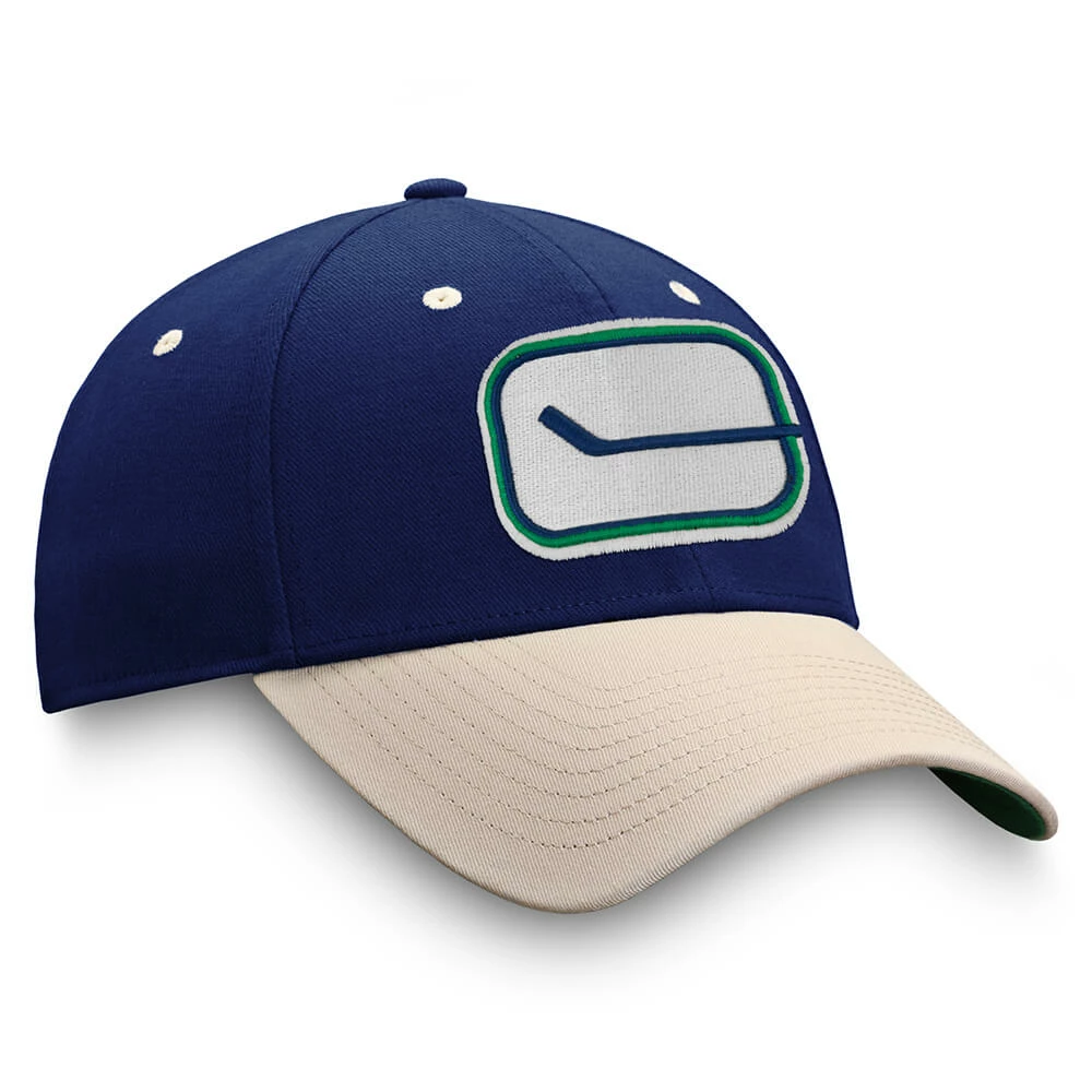 VANCOUVER CANUCKS FANATICS MEN'S TRUE CLASSICS STRUCTURED STRETCH FLEX HAT 5 VANCOUVER CANUCKS FANATICS MEN'S TRUE CLASSICS STRUCTURED STRETCH FLEX HAT - Image 3