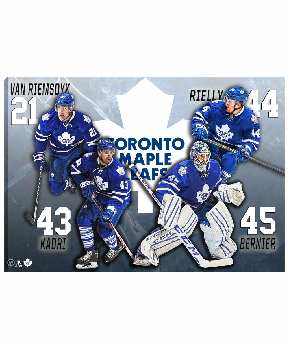 FRAMEWORTH TORONTO MAPLE LEAFS 20X29 CANVAS PRINT 3 FRAMEWORTH TORONTO MAPLE LEAFS 20X29 CANVAS PRINT