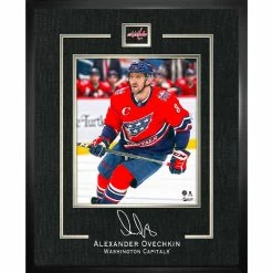 FRAMEWORTH ALEX OVECHKIN WASHINGTON CAPITALS FRAMED REPLICA SIGNATURE - 16X20
