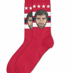 Grosnor ALEXANDER OVECHKIN WASHINGTON CAPITALS SOCKEY HALL OF FAME SOCKS