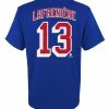 Outer Stuff ALEXIS LAFRENIERE NEW YORK RANGERS JUNIOR PLAYER T SHIRT -Jersey shop ALEXIS LAFRENIERE NEW YORK RANGERS JUNIOR PLAYER T SHIRT BACK