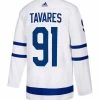 ADIDAS AUTHENTIC PRO TORONTO MAPLE LEAFS JOHN TAVARES WHITE AWAY JERSEY -Jersey shop Adidas Authentic Pro Toronto Maple Leafs John Tavares Away Jersey Back