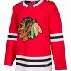 ADIDAS AUTHENTIC PRO CHICAGO BLACKHAWKS RED HOME JERSEY -Jersey shop Adidas Chicago Blackhawks Home Jersey Front
