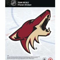 Mustang ARIZONA COYOTES 5" X 7" NHL TEAM DECAL