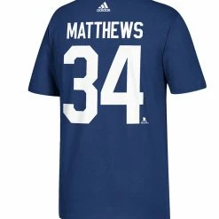 AUSTON MATTHEWS TORONTO MAPLE LEAFS ADIDAS MEN'S AUTHENTIC JERSEY T SHIRT