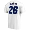 BLAKE WHEELER WINNIPEG JETS FANATICS MEN'S NAME AND NUMBER T SHIRT -Jersey shop BLAKE WHEELER WINNIPEG JETS FANATICS MEN S NAME AND NUMBER T SHIRT BACK