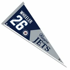 Mustang BLAKE WHEELER WINNIPEG JETS PLAYER PENNANT