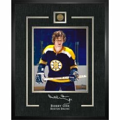 FRAMEWORTH BOBBY ORR BOSTON BRUINS FRAMED REPLICA SIGNATURE - 16X20