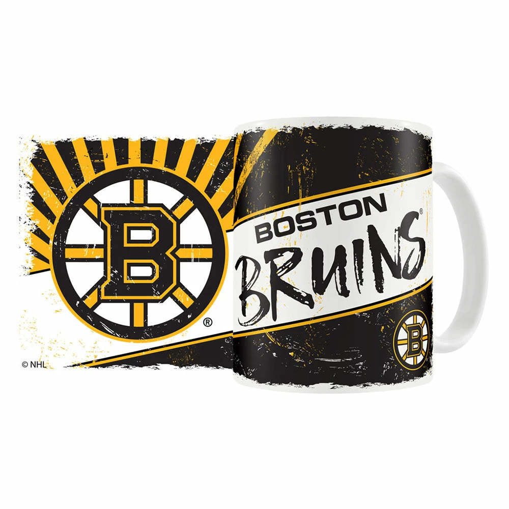 Mustang BOSTON BRUINS 15OZ SUBLIMATED CLASSIC MUG 3 Mustang BOSTON BRUINS 15OZ SUBLIMATED CLASSIC MUG