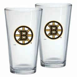 Mustang BOSTON BRUINS 16OZ MIXING GLASS SET