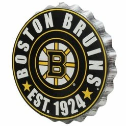 KDI BOSTON BRUINS BOTTLE CAP WALL LOGO