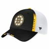 BOSTON BRUINS FANATICS AUTHENTIC PRO 2022 NHL DRAFT STRUCTURED TRUCKER HAT -Jersey shop BOSTON BRUINS FANATICS AUTHENTIC PRO 2022 NHL DRAFT STRUCTURED TRUCKER HAT