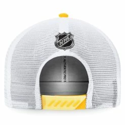 BOSTON BRUINS FANATICS AUTHENTIC PRO 2022 NHL DRAFT STRUCTURED TRUCKER HAT -Jersey shop BOSTON BRUINS FANATICS AUTHENTIC PRO 2022 NHL DRAFT STRUCTURED TRUCKER HAT THREE