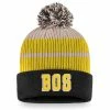BOSTON BRUINS FANATICS MEN'S TRUE CLASSICS BEANIE CUFF POM TOQUE -Jersey shop BOSTON BRUINS FANATICS MEN S TRUE CLASSICS BEANIE CUFF POM TOQUE FRONT