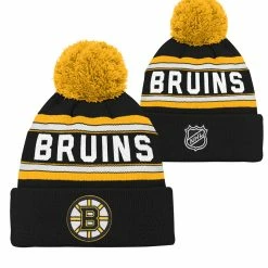 Outer Stuff BOSTON BRUINS KID'S JACQUARD TOQUE