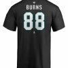 BRENT BURNS SAN JOSE SHARKS FANATICS MEN'S NAME & NUMBER T SHIRT