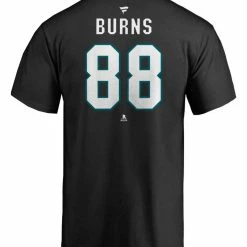 BRENT BURNS SAN JOSE SHARKS FANATICS MEN'S NAME & NUMBER T SHIRT