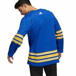 BUFFALO SABRES ADIDAS ADIZERO PRIMEGREEN AUTHENTIC BLUE HOME JERSEY -Jersey shop BUFFALO SABRES ADIDAS ADIZERO PRIMEGREEN AUTHENTIC BLUEHOME JERSEY MODEL BACK