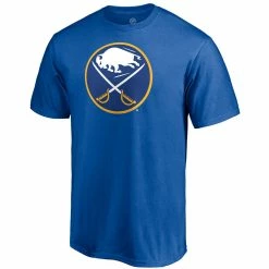 BUFFALO SABRES FANATICS ADULT PRIMARY LOGO SHIRT