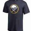 BUFFALO SABRES FANATICS MEN'S PRIMARY LOGO T SHIRT -Jersey shop Buffalo Sabres Fanatics Mens Primary Logo T Shirt Front min