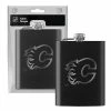 Mustang CALGARY FLAMES 8OZ FLASK - LASER ETCH -Jersey shop CALGARY FLAMES 8OZ FLASK LASER ETCH