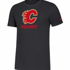 CALGARY FLAMES ADIDAS MEN'S AMPLIFIER T SHIRT