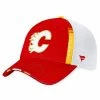 CALGARY FLAMES FANATICS AUTHENTIC PRO 2022 NHL DRAFT STRUCTURED TRUCKER HAT -Jersey shop CALGARY FLAMES FANATICS AUTHENTIC PRO 2022 NHL DRAFT STRUCTURED TRUCKER HAT TWO