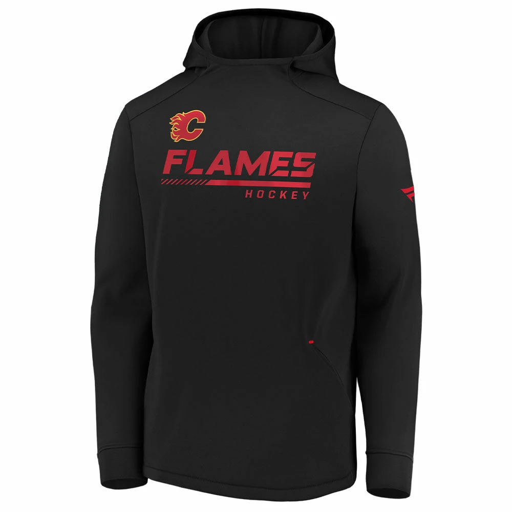 CALGARY FLAMES FANATICS MEN'S AUTHENTIC PRO LOCKER ROOM PO HOODIE 3 CALGARY FLAMES FANATICS MEN'S AUTHENTIC PRO LOCKER ROOM PO HOODIE