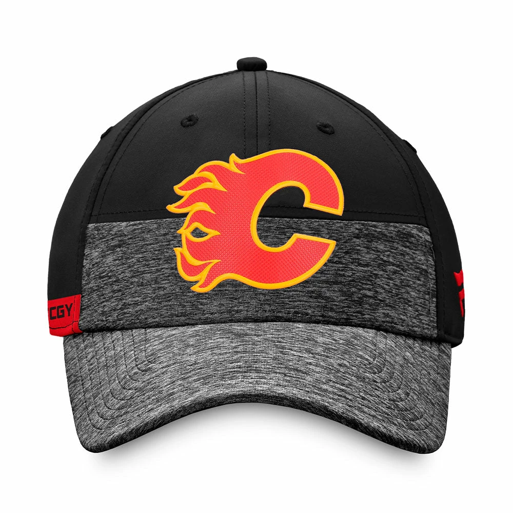 CALGARY FLAMES FANATICS MEN'S AUTHENTIC PRO LOCKER ROOM STRUCTURED STRETCH FLEX HAT 4 CALGARY FLAMES FANATICS MEN'S AUTHENTIC PRO LOCKER ROOM STRUCTURED STRETCH FLEX HAT - Image 2