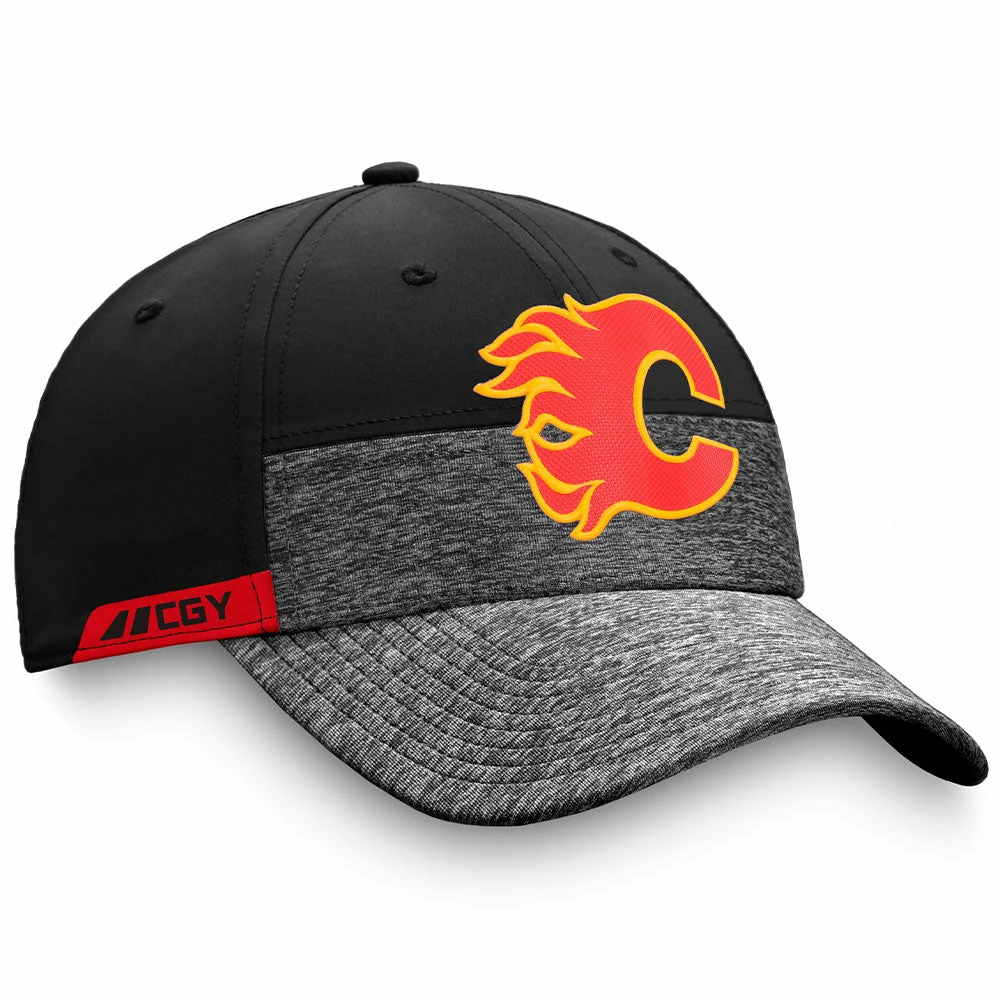 CALGARY FLAMES FANATICS MEN'S AUTHENTIC PRO LOCKER ROOM STRUCTURED STRETCH FLEX HAT 5 CALGARY FLAMES FANATICS MEN'S AUTHENTIC PRO LOCKER ROOM STRUCTURED STRETCH FLEX HAT - Image 3
