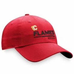 CALGARY FLAMES FANATICS MEN'S AUTHENTIC PRO LOCKER ROOM UNSTRUCTURED ADJUSTABLE HAT -Jersey shop CALGARY FLAMES FANATICS MEN S AUTHENTIC PRO LOCKER ROOM UNSTRUCTURED ADJUSTABLE HAT LEFT
