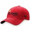 CALGARY FLAMES FANATICS MEN'S AUTHENTIC PRO LOCKER ROOM UNSTRUCTURED ADJUSTABLE HAT -Jersey shop CALGARY FLAMES FANATICS MEN S AUTHENTIC PRO LOCKER ROOM UNSTRUCTURED ADJUSTABLE HAT SIDE