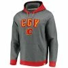 CALGARY FLAMES FANATICS MEN'S TRUE CLASSICS COLOUR BLOCK HOODIE -Jersey shop CALGARY FLAMES FANATICS MEN S TRUE CLASSICS COLOUR BLOCK HOODIE FRONT