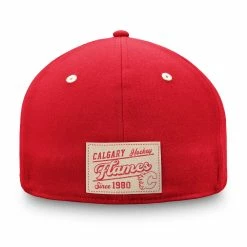 CALGARY FLAMES FANATICS MEN'S TRUE CLASSICS STRUCTURED STRETCH FLEX HAT -Jersey shop CALGARY FLAMES FANATICS MEN S TRUE CLASSICS STRUCTURED STRETCH FLEX HAT BACK