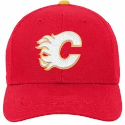 Outer Stuff CALGARY FLAMES KID'S PRIMARY LOGO CAP