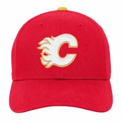 Outer Stuff CALGARY FLAMES KID'S PRIMARY LOGO HAT