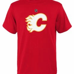 Outer Stuff CALGARY FLAMES KID'S PRIMARY LOGO T SHIRT