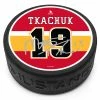 Mustang CALGARY FLAMES MATTHEW TKATCHUK PUCK NHLPA COLLECTION -Jersey shop CALGARY FLAMES PUCK NHLPA COLLECTION TKACHUK