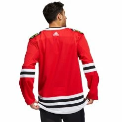 CHICAGO BLACKHAWKS ADIDAS ADIZERO PRIMEGREEN AUTHENTIC RED HOME JERSEY -Jersey shop CHICAGO BLACKHAWKS ADIDAS ADIZERO PRIMEGREEN AUTHENTIC RED HOME JERSEY MODEL BACK