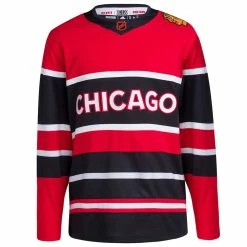 CHICAGO BLACKHAWKS ADIDAS ADIZERO PRIMEGREEN AUTHENTIC REVERSE RETRO 2.0 JERSEY
