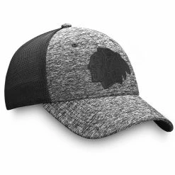CHICAGO BLACKHAWKS FANATICS MEN'S AUTHENTIC PRO BLACK ICE TRAVEL STRETCH MESH HAT -Jersey shop CHICAGO BLACKHAWKS FANATICS MEN S AP BLACK ICE TRAVEL STRETCH MESH HAT RIGHT