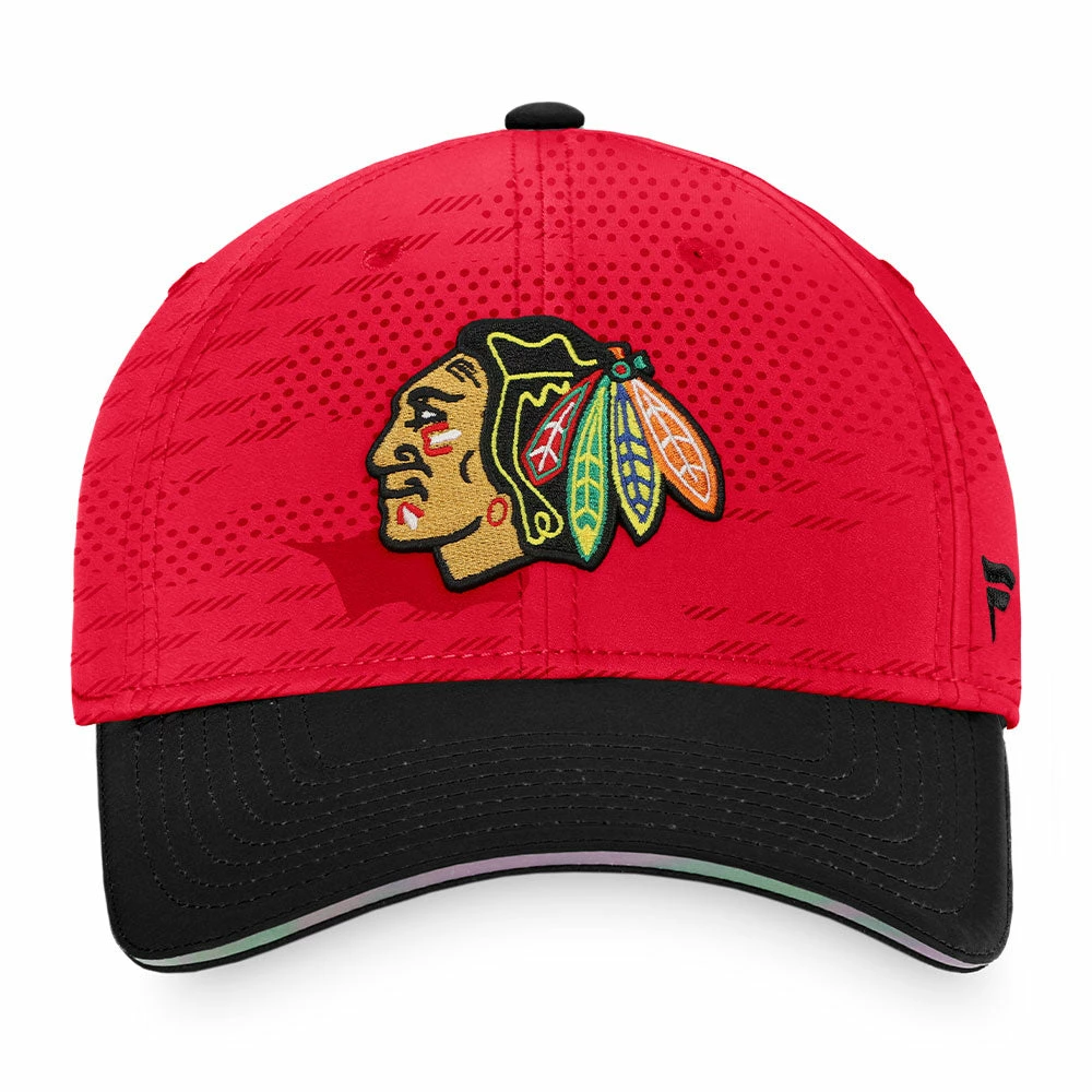 CHICAGO BLACKHAWKS FANATICS MEN'S AUTHENTIC PRO LOCKER ROOM FLEX HAT 4 CHICAGO BLACKHAWKS FANATICS MEN'S AUTHENTIC PRO LOCKER ROOM FLEX HAT - Image 2