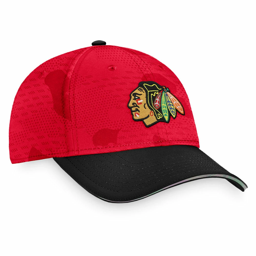 CHICAGO BLACKHAWKS FANATICS MEN'S AUTHENTIC PRO LOCKER ROOM FLEX HAT 5 CHICAGO BLACKHAWKS FANATICS MEN'S AUTHENTIC PRO LOCKER ROOM FLEX HAT - Image 3