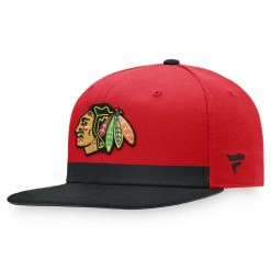 CHICAGO BLACKHAWKS FANATICS MEN'S AUTHENTIC PRO LOCKER ROOM STRUCTURED SNAPBACK HAT