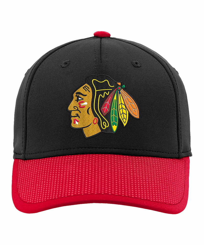Fanatics CHICAGO BLACKHAWKS KIDS AUTHENTIC PRO STRUCTURED NHL DRAFT HAT 4 Fanatics CHICAGO BLACKHAWKS KIDS AUTHENTIC PRO STRUCTURED NHL DRAFT HAT - Image 2