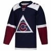 COLORADO AVALANCHE ADIDAS ADIZERO PRIMEGREEN AUTHENTICN NAVY THIRD JERSEY -Jersey shop COLORADO AVALANCHE ADIDAS ADIZERO AUTHENTIC THIRD JERSEY FRONT