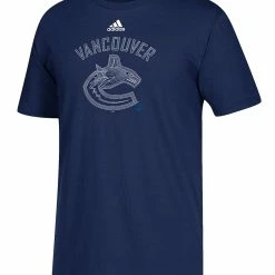 VANCOUVER CANUCKS ADIDAS MEN'S GO TO T SHIRT