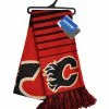KDI CALGARY FLAMES BIG LOGO SCARF -Jersey shop Calgary Flames Big Logo Scarf min